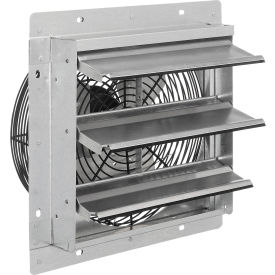 Direct Drive 12" Exhaust Fan w/ Shutter, 1 Speed, 2150CFM, 1/12HP, 1Phase