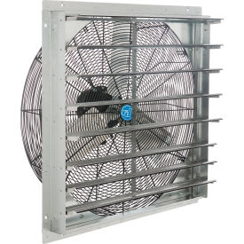 Direct Drive 30" Exhaust Fan w/ Shutter, 1 Speed, 8000CFM, 1/4 HP, 1Phase