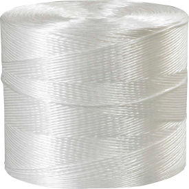 Polypropylene Tying Twine, 1 Ply, 10500'L, 110 Lbs., White