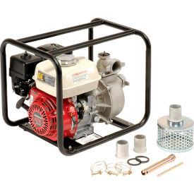 Water Pump 2 Inch Intake/Outlet 6.5 HP Engine