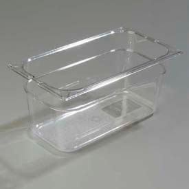 Topnotch® 1/3 Size Food Pan, 6" Deep, Clear