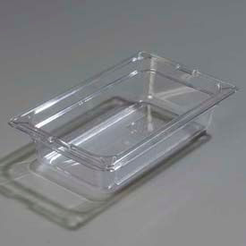 Topnotch® One-Quarter Size Food Pan 10-1/4" x 6-3/8", Clear