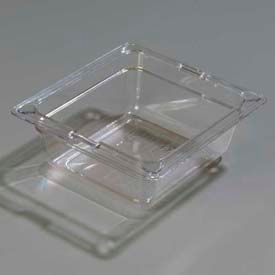 Topnotch® 1/6 Size Food Pan 6-25/32" x 6-3/8", Clear, 2.5" Deep