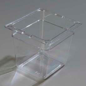 Topnotch 1/6 Size Food Pan 6-25/32" x 6-3/8", Clear