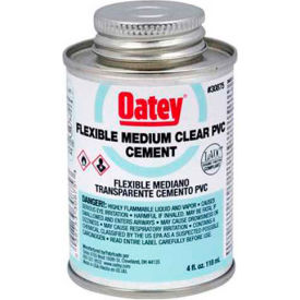 PVC Flexible Clear Cement 4 oz.