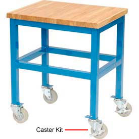 Optional 4" Caster Kit for Shop Stands