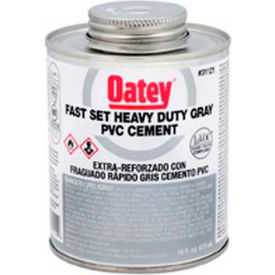 PVC Heavy Duty Gray Fast Set Cement 1 Gallon