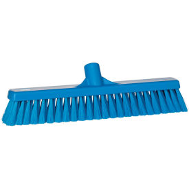 16" Small Particle Push Broom - Soft, Blue