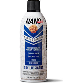 Nano Dry Lubricant - 11 oz Aerosol Can - Package Qty 12