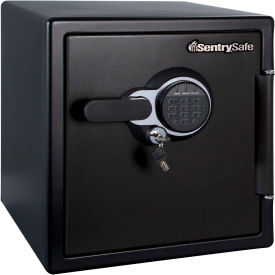 Digital Fire/Water Safe Electronic Lock, 16-3/10"W x 19-3/10"D x 17-4/5"H - Black