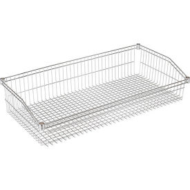 Wire Shelf Basket 48"W x 24"D