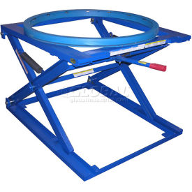 Pallet & Skid Carousel Turntable Rotating Ring with Stand - 4000 Lb. Cap.