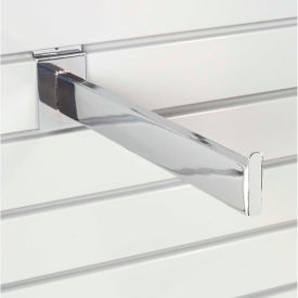 12" Slat Wall Accessory Shelf Bracket Tubular