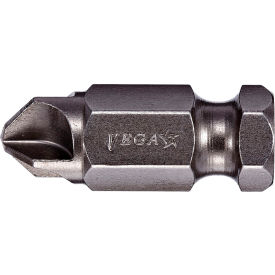 1/4 Power Bit x 1-1/4" - 7/16 Hex Shank, S2 Modified Steel, Gunmetal Grey