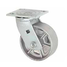 Faultless Swivel Plate Caster 8" Steel Wheel