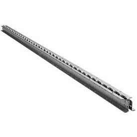 10' Straight Flow Rail - C-Channel - 2-13/16" OAW - 4 WPF - 3" Axle Centers