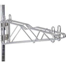 Adjustable Double Shelf Post Bracket, 14"D