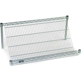 SS1836C Chrome Slant Wire Shelf 36"W x 18"D