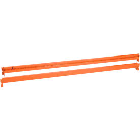 Pallet Rack Tear Drop Beam Pair 108"L - 6125 Lbs Cap/Pr (2 pcs)