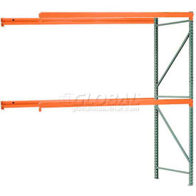 Pallet Rack Teardrop Add-On, 120"W x 48"D x 144"H