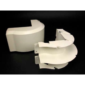 2" FiberReady External Elbow, White, 4-1/2"L