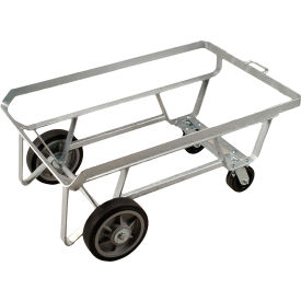 Galvanized Steel Undercarriage Cart, 41-7/64"L x 27-5/16"W x 19-7/64"H, Gray