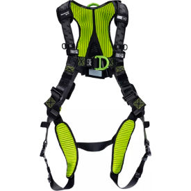 Industry Comfort Harness, Quick Connect Buckle, Back & Front D-Ring, L/XL
