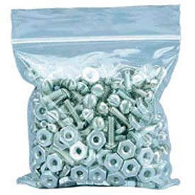 Reclosable Poly Bags, 8"W x 10"L, 2 Mil, Clear, 1000/Pack