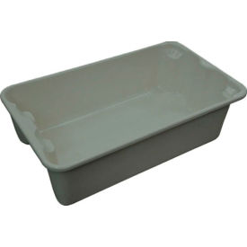 Molded Fiberglass Toteline Nest & Stack Tote, 17-7/8"L x 10-5/8"W x 5"H, Gray