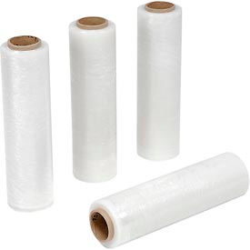 Hybrid Stretch Wrap, Cast, 65 Gauge, 18"Wx1500'L, Clear