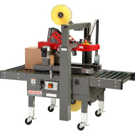 Adjustable Case Sealer, Side Belt Drive, 2" AccuGlide Tape Head