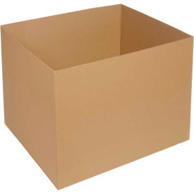 Triple Wall Gaylord Bottom Cargo Containers, 36"L x 36"W x 36"H, Kraft