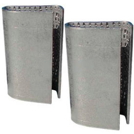 Serrated Polyester & Polypropylene Strapping Seals, 5/8" Strap Width, Pack of 1000
