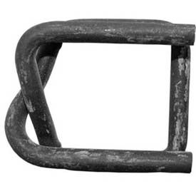 Phosphate Coated Woven Cord Strapping Buckles, 3/4" Strap Width, Pack of 100