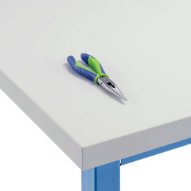 Workbench Top, Plastic Laminate Square Edge, 60"W x 24"D x 1-5/8" Thick