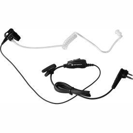 1-Wire Surveillance Earpiece with In-line Clip PTT Mic