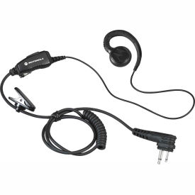 Lightweight Swivel Earpiece with In-line PTT Mic -
