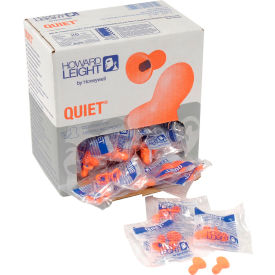Howard Leight QD1 Quiet Multiple Use Uncorded Earplug, 100/Box