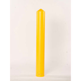 Smooth Bollard Post Sleeve 6" Yellow