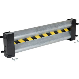 Steel Drop-In Guard Rail 4'L with 2 Brackets & Hardware, Galvanized