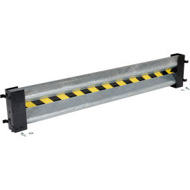 Steel Drop-In Guard Rail 6'L With 2 Brackets & Hardware, Galvanized