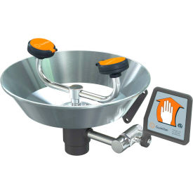 Eye/Face Wash Wall Mounted Stainless Steel Bowl, G1750