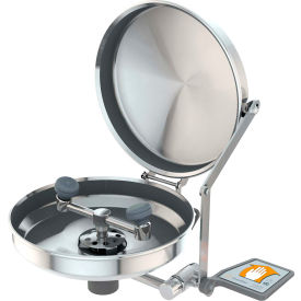 Eye Wash Wall Mounted Stainless Steel Bowl and Cover, G1814BC