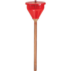 32" Shaft Drum Funnel for Flammables