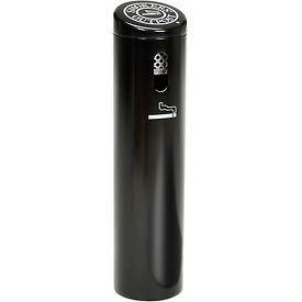 Wall mounted ashtray, black