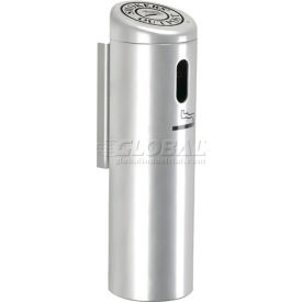 Wall Mounted Ashtray, Silver