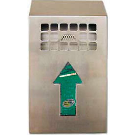 Wall Mount Bin Outdoor Ashtray Stainless Steel