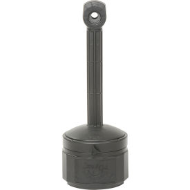 Outdoor Ashtray, 1 Gallon, Black