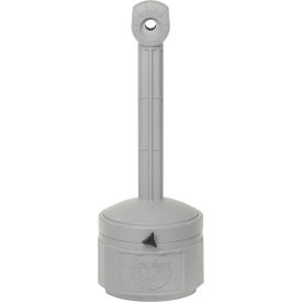 Smokers Cease Fire Outdoor Ashtray, 1 Gallon, Gray