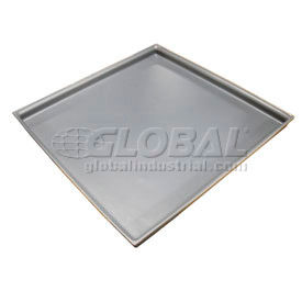 Rotationally Molded Plastic Tray 29-1/2 x29-1/2x2 Gray